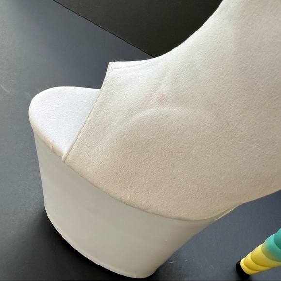 Ellie 7" Unicorn Heel Platform Shoes Stripper Pole Dance Stilettos 777 Prince - Picture 16 of 16